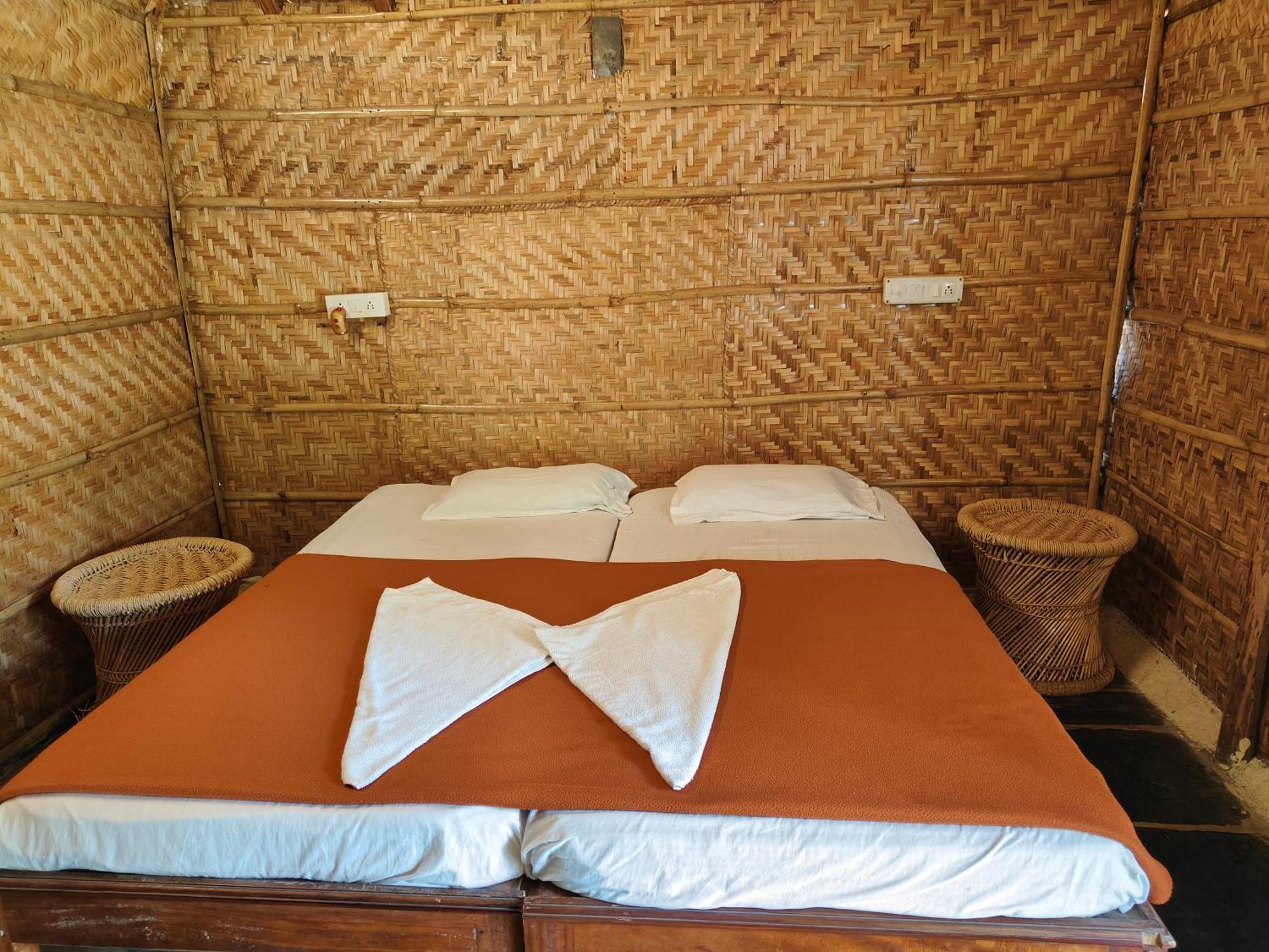 Lazy Panda Hotell Hampi Rum bild